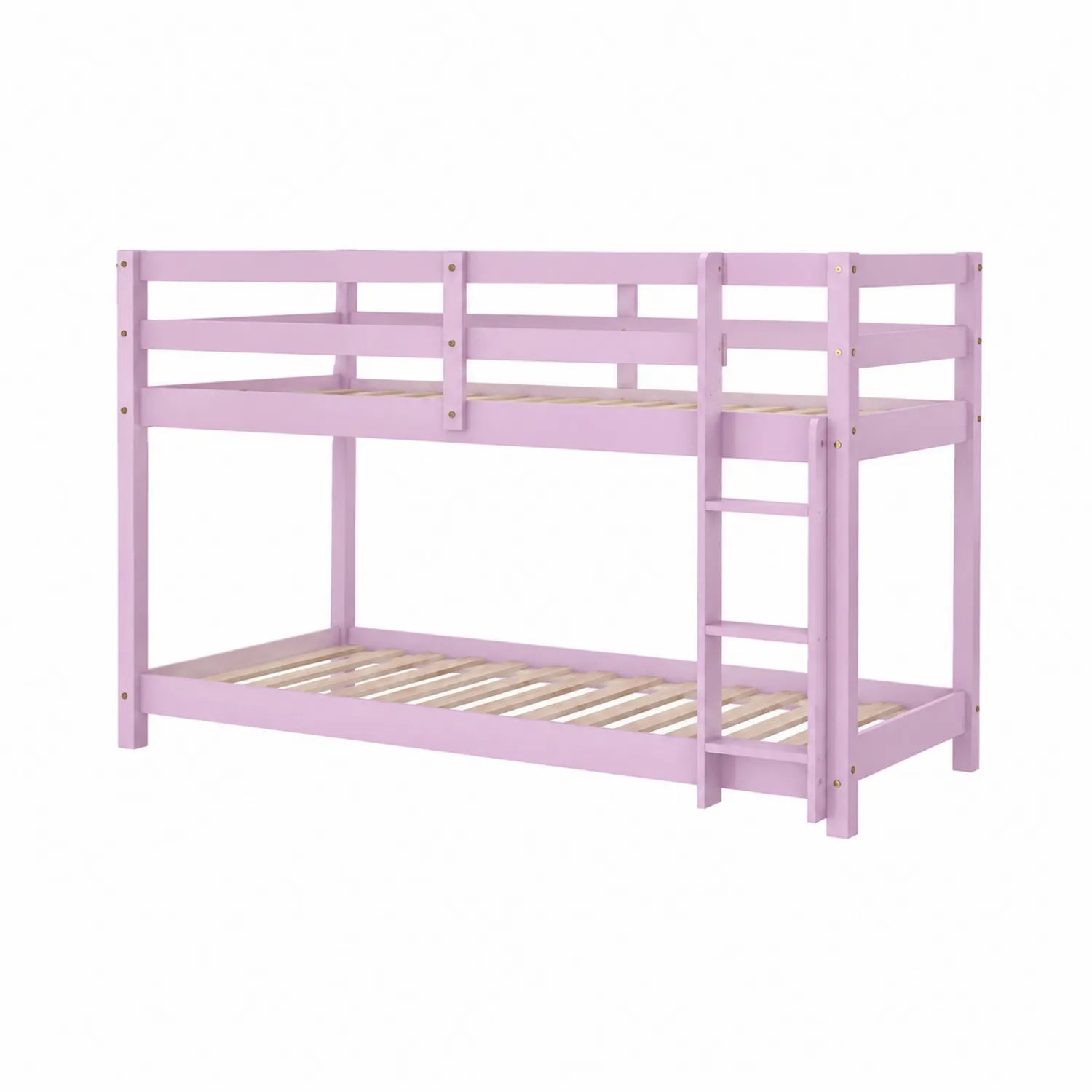 Holz Etagenbett Kiefer Lila 200x90cm