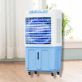 Mobiler Luftkühler mit großem Wassertank, Kühlakku, 120°-Oszillation & 3 Geschwindigkeiten – ohne Abluftschlauch – ideal für Garage, Terrasse & Gewerbe