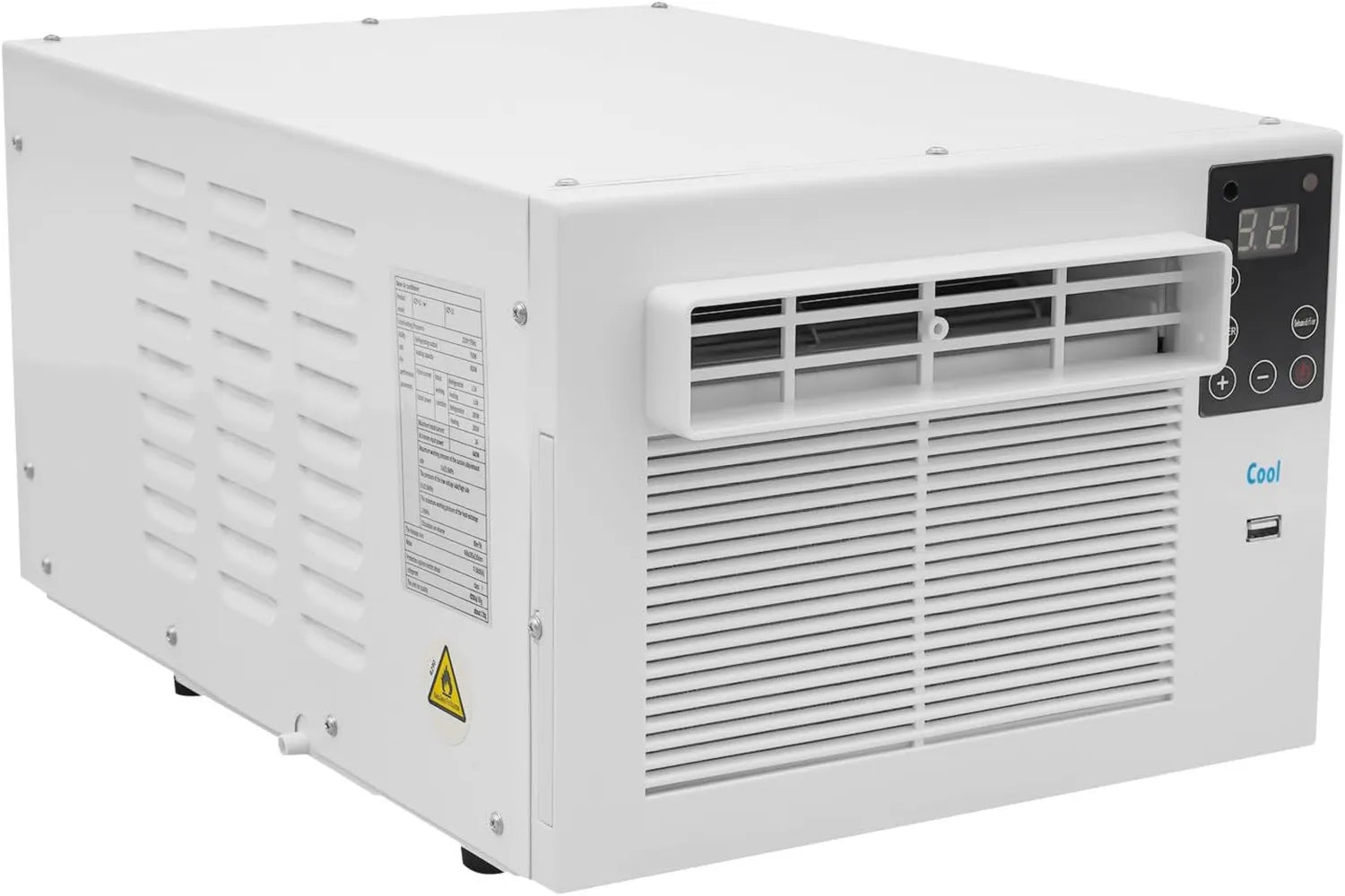 Mobiles Klimagerät 220V, 280W, Mit Timer und Fernbedienung, Ideal für Schlafzimmer, Wohnzimmer, Büro
