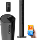 Leiser Turmventilator mit App-Steuerung, 110 cm, energiesparend, 12 Geschwindigkeiten