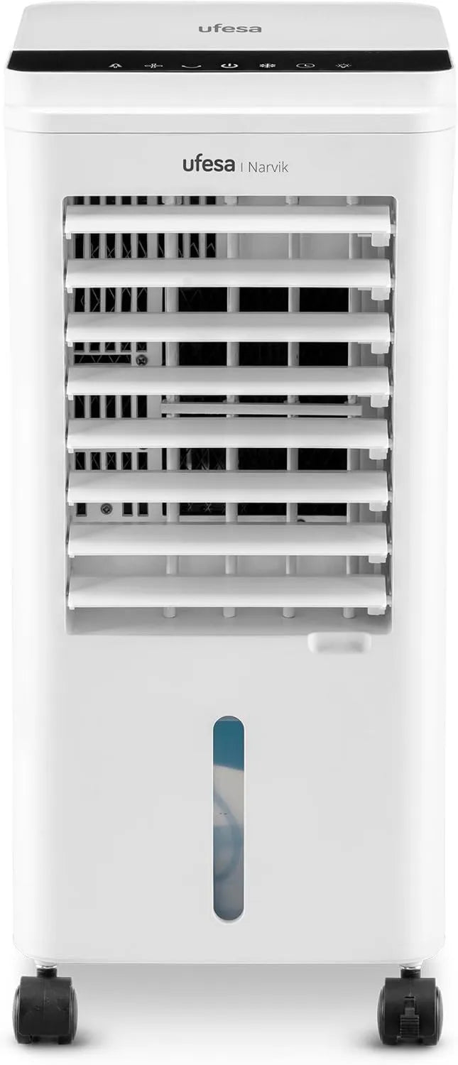 Effizienter Ufesa Narvik Luftkühler mit 3 Geschwindigkeiten und Touchpanel, 65W