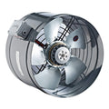 Robuster 355mm Industrieller Metall-Rohrventilator für Kanalsysteme