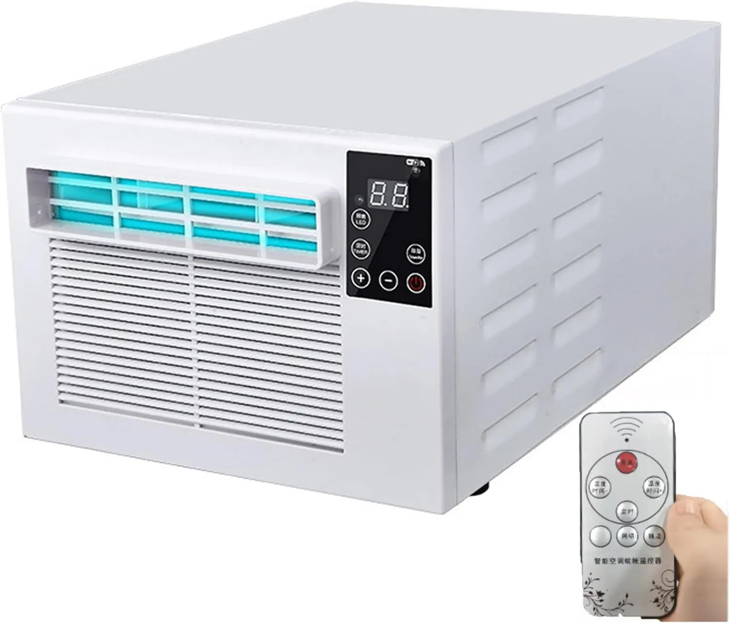 Tragbare Klimaanlage für Camping, Energieeffiziente 500W AC mit Kühlung & Entfeuchtung