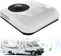 12V/24V Dachklimaanlage für Wohnmobile und LKW, Effiziente Kühlung für Reisen in Anhänger und Camper, Weiß