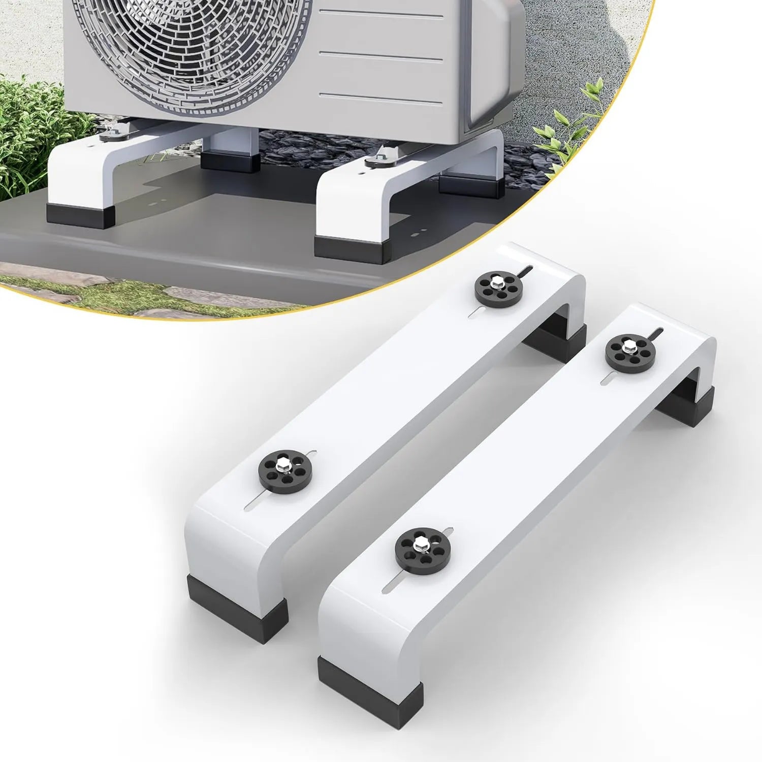 Verstellbarer Bodenständer für Mini-Split-Klimageräte, robust bis 129,7 kg