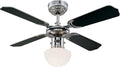 Westinghouse Portland Ambiance Deckenventilator, Chrom, 90 cm