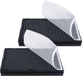 Hocheffiziente Filter für Rowenta Pure Air Essential PU2530 - 2er Set Kombifilter mit Aktivkohle und Allergieschutz