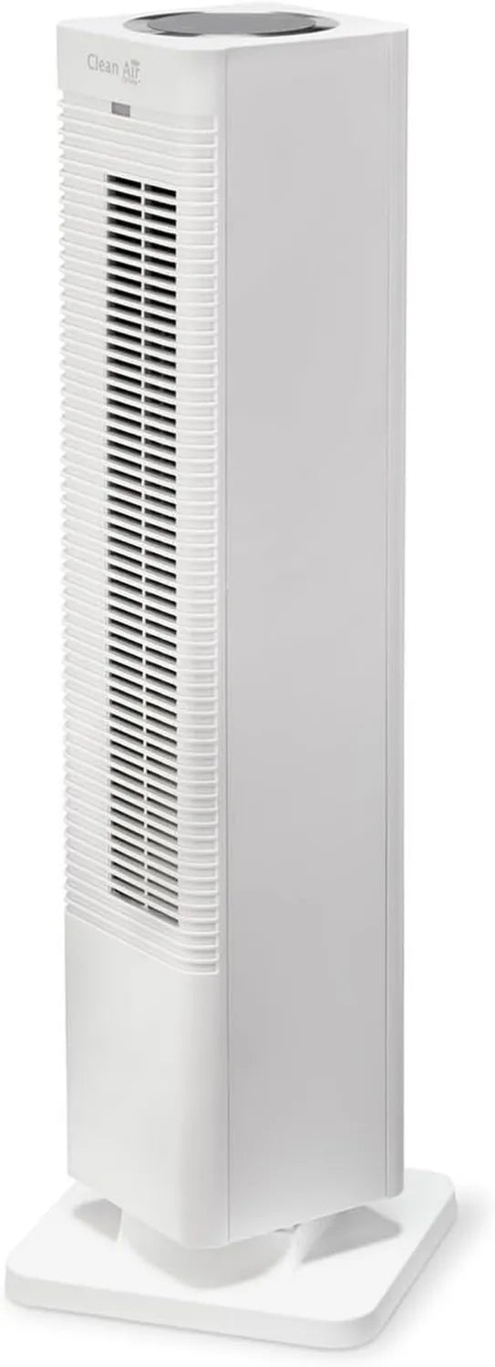 Clean Air Optima CA-904W - Heizlüfter mit Kühlfunktion - 1000/2000 Watt, Thermostat 15-35°C - 80° Oszillation - Für Räume bis 40m² (Weiß)