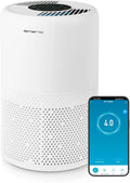 EMERIO HEPA 13 Luftreiniger mit WLAN-Steuerung und Ionisator, ideal für Allergiker