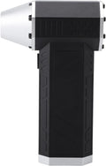 Tragbarer Mini-Ventilator mit Bürstenlosem Motor, Ideal für Reisen und Camping, Hohe Geschwindigkeit, Leicht, Schwarz-Silber
