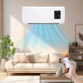 Energieeffiziente mobile Klimaanlage mit Fernbedienung, wandmontiert, ideal für Zuhause und Büro