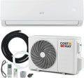 COSTWAY 9000 BTU Split-Klimaanlage mit Heizung, 2,6 kW, R32, leise für Räume bis 42 m³