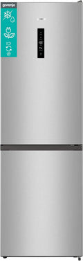 Gorenje NRK619CAXL4 Kühl-Gefrierkombination, NoFrost, 300L, Edelstahl
