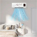 Leise Wandklimaanlage mit Fernbedienung, ideal für Schlafzimmer und Büro