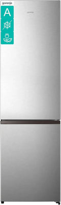 Gorenje NoFrost Kühl-Gefrierkombination, 336L, EEK A, Edelstahl