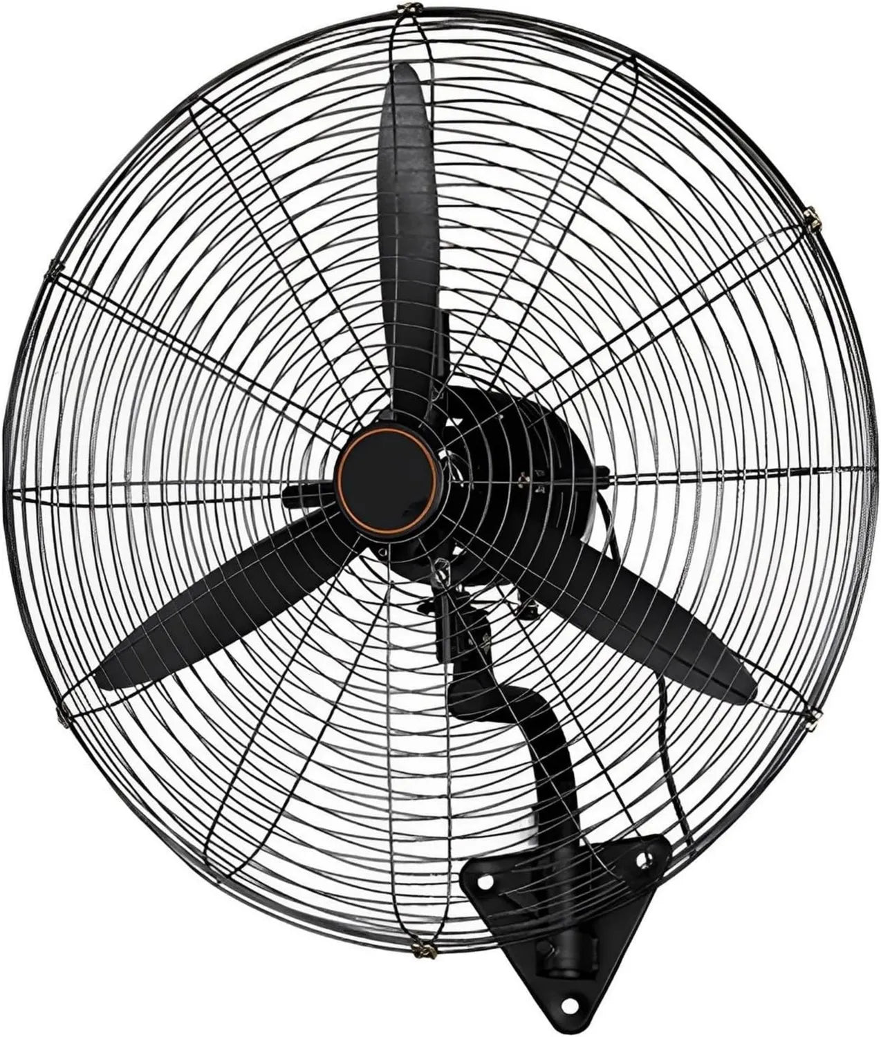 Hochleistungsgewerbe-Wandventilator, geräuscharm, 120° oszillierend, 22/26/30 Zoll, 3 Geschwindigkeiten