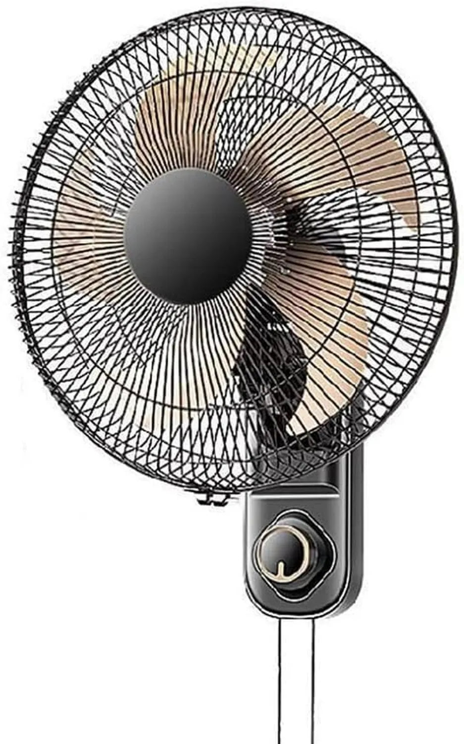 Elektrischer Wandventilator 45 cm, 3 Geschwindigkeiten, Schwenkbarer Kopf