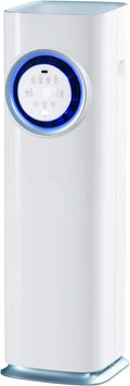 ELECCI Tragbare 4-in-1 Klimaanlage mit Nebelfunktion, 3 Geschwindigkeitsstufen, Timer und LED-Farblichtern – Ideal für Zuhause, Schlafzimmer und Büro
