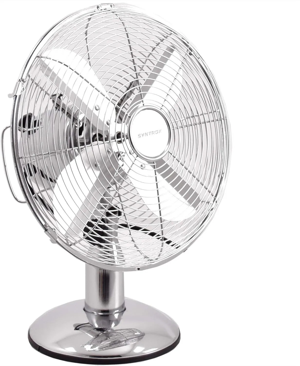 Retro Tischventilator 35 cm mit 3 Geschwindigkeiten und Oszillation - Syntrox Germany