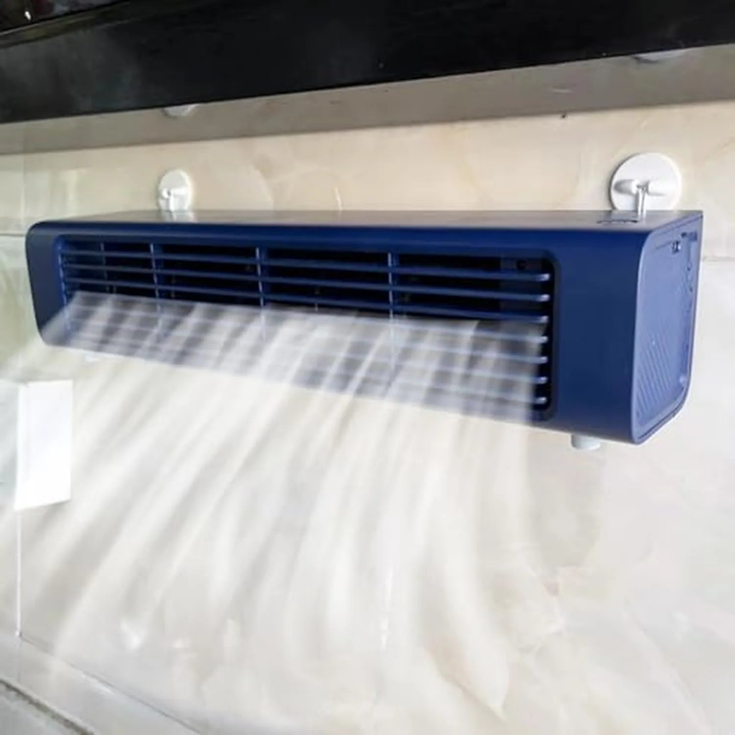 Leiser Ventilator ohne Flügel, tragbar mit Fernbedienung, 3 Stufen, ideal für Büro und Schlafzimmer, kindersicher, sofort einsatzbereit