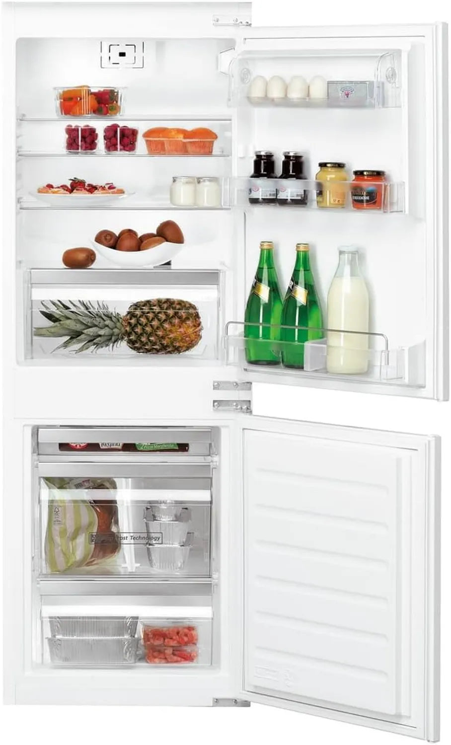 Bauknecht KGIS 16F2 P Einbau-Kühlgefrierkombination, 232L, ProFresh, Hygiene+ Filter, StopFrost, Abtauautomatik, Weiß