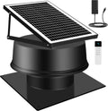 Solar-Dachventilator 42W 1300RPM mit Fernbedienung für Gewächshaus, Schuppen, Garage
