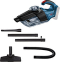 Bosch 18V Akku-Handstaubsauger Gas 18V-1 mit Zubehör, 1L Behälter
