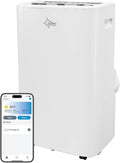 SUNTEC Mobiles Klimagerät 16000 BTU mit App-Steuerung – Leise Klimaanlage & Heizung für Räume bis 70 qm – Inklusive Entfeuchter