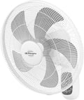 Orbegozo WF 0248 Wandventilator mit Fernbedienung, 60W, Weiß