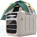 Kompakte Klimaanlage ohne Fenstermontage, wasserfrei, mit Touch-Bedienung und Fernsteuerung, 3 Lüfterstufen, Timer geeignet für Camping, Wohnmobil und Outdoor